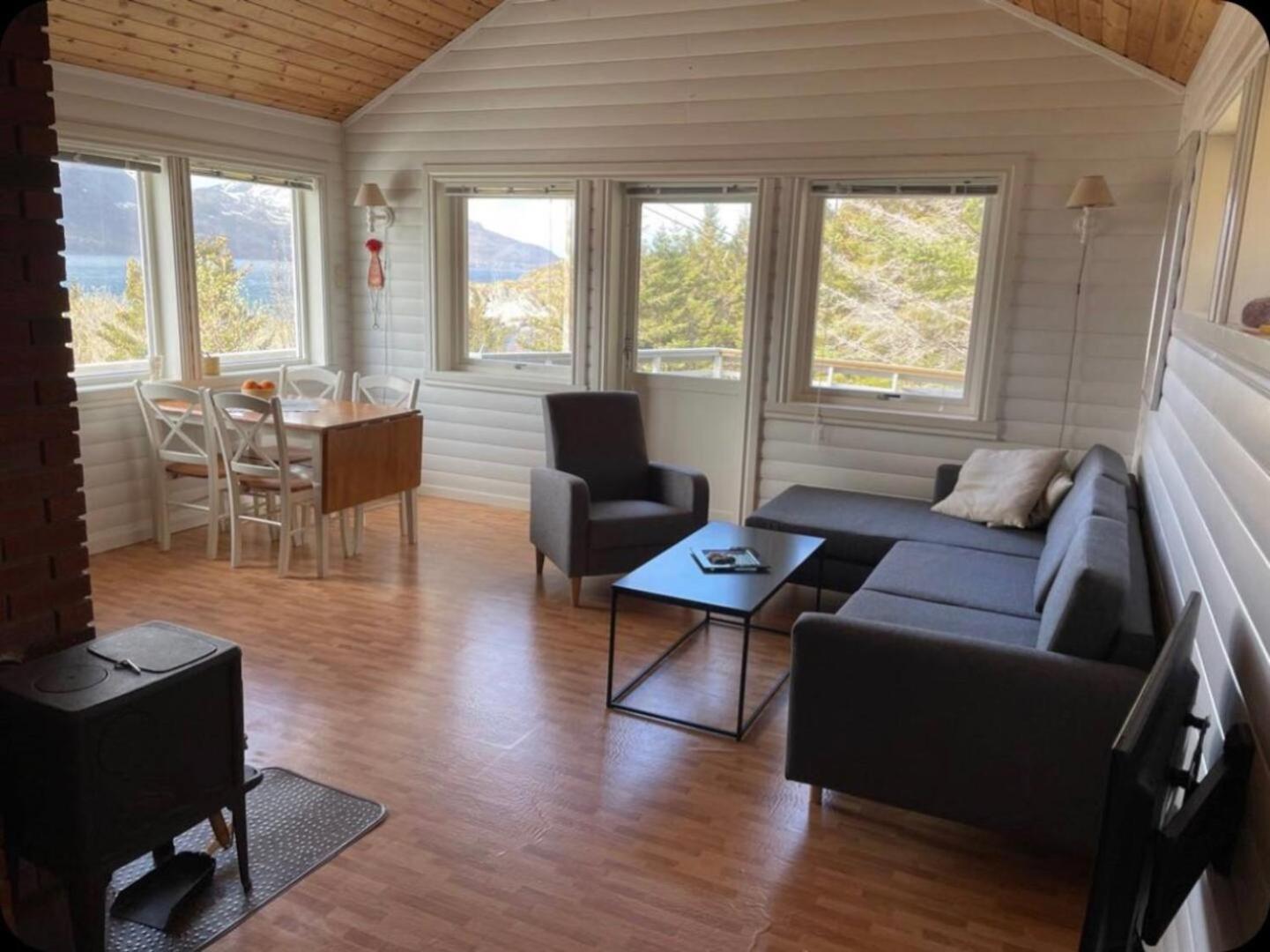 Vettinghytta, Close To The Sea With Amazing View. Gravdal  Екстер'єр фото